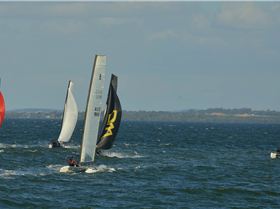 2022 HYC Winterbash Race 2, Multihulls