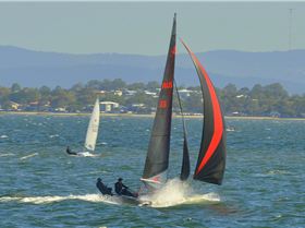 2022 HYC Winterbash Race 2, Multihulls