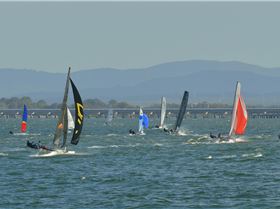 2022 HYC Winterbash Race 2, Multihulls