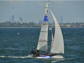 2022 HYC Winterbash Race 2, Multihulls