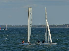 2022 HYC Winterbash Race 2, Multihulls