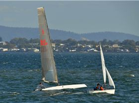 2022 HYC Winterbash Race 2, Multihulls