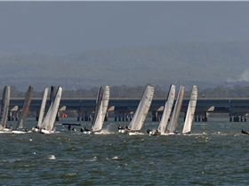 2022 HYC Winterbash Race 3, Multihulls