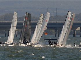 2022 HYC Winterbash Race 3, Multihulls