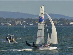 2022 HYC Winterbash Race 3, Multihulls