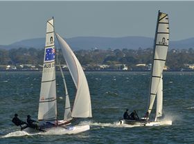 2022 HYC Winterbash Race 3, Multihulls