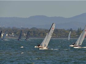 2022 HYC Winterbash Race 3, Multihulls