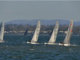 2022 HYC Winterbash Race 3, Multihulls