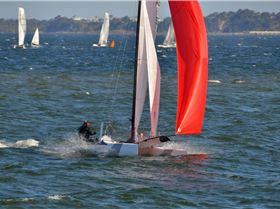 2022 HYC Winterbash Race 3, Multihulls