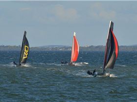 2022 HYC Winterbash Race 3, Multihulls
