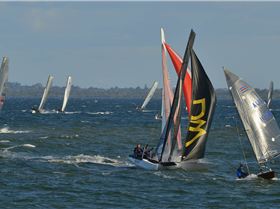 2022 HYC Winterbash Race 3, Multihulls