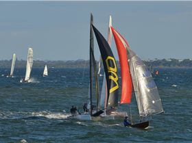 2022 HYC Winterbash Race 3, Multihulls