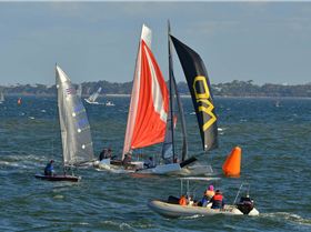 2022 HYC Winterbash Race 3, Multihulls
