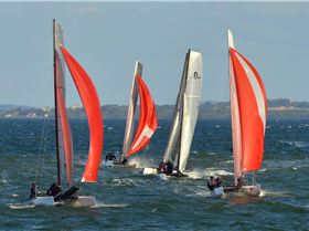2022 HYC Winterbash Race 3, Multihulls