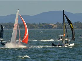 2022 HYC Winterbash Race 3, Multihulls