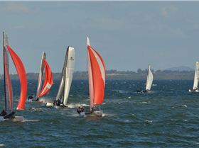 2022 HYC Winterbash Race 3, Multihulls