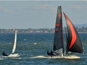 2022 HYC Winterbash Race 3, Multihulls
