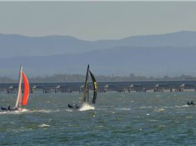 2022 HYC Winterbash Race 3, Multihulls