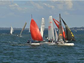 2022 HYC Winterbash Race 3, Multihulls