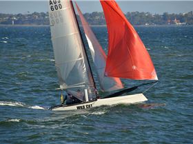 2022 HYC Winterbash Race 3, Multihulls