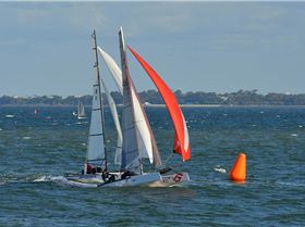 2022 HYC Winterbash Race 3, Multihulls