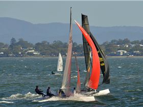 2022 HYC Winterbash Race 3, Multihulls