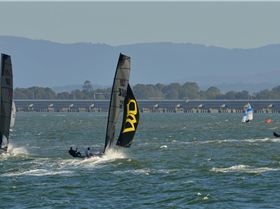 2022 HYC Winterbash Race 3, Multihulls