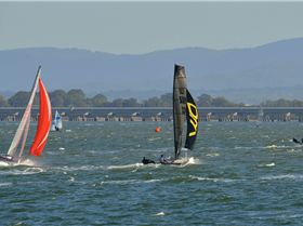 2022 HYC Winterbash Race 3, Multihulls