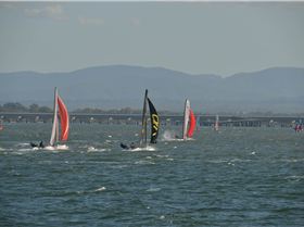 2022 HYC Winterbash Race 3, Multihulls