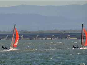 2022 HYC Winterbash Race 3, Multihulls