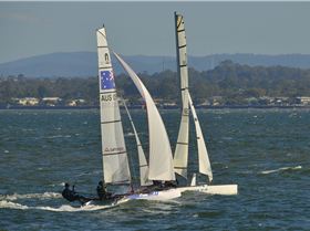 2022 HYC Winterbash Race 3, Multihulls