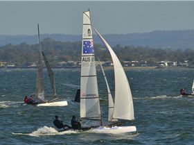 2022 HYC Winterbash Race 3, Multihulls