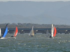 2022 HYC Winterbash Race 3, Multihulls