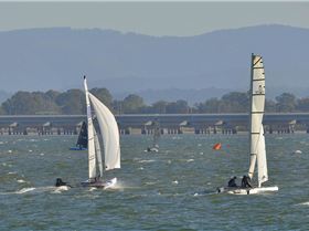 2022 HYC Winterbash Race 3, Multihulls