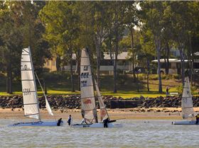 2022 HYC Winterbash Race 3, Multihulls