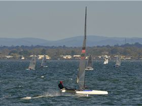 2022 HYC Winterbash Race 3, Multihulls