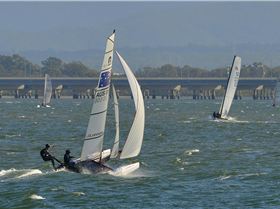 2022 HYC Winterbash Race 3, Multihulls