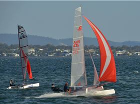 2022 HYC Winterbash Race 3, Multihulls