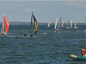 2022 HYC Winterbash Race 3, Multihulls