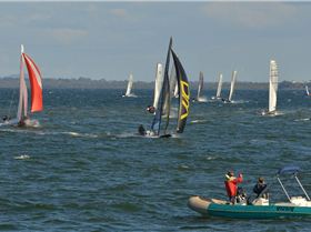 2022 HYC Winterbash Race 3, Multihulls
