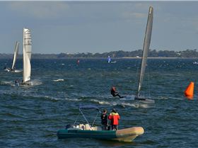 2022 HYC Winterbash Race 3, Multihulls