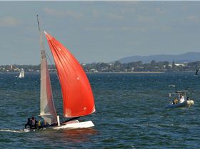 2022 HYC Winterbash Race 3, Multihulls