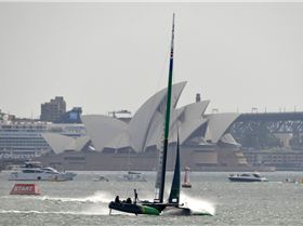 2020 Sail GP Sydney Nosedives