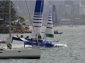 2020 Sail GP Sydney Nosedives
