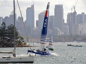 2020 Sail GP Sydney Nosedives