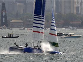 2020 Sail GP Sydney Nosedives