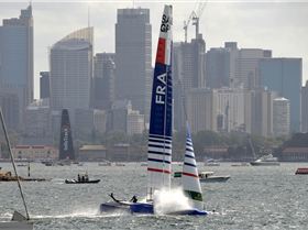 2020 Sail GP Sydney Nosedives