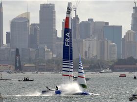 2020 Sail GP Sydney Nosedives