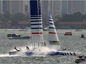 2020 Sail GP Sydney Nosedives