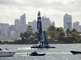 2020 Sail GP Sydney Nosedives